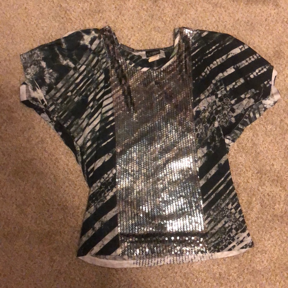 Day trip sequin shirt